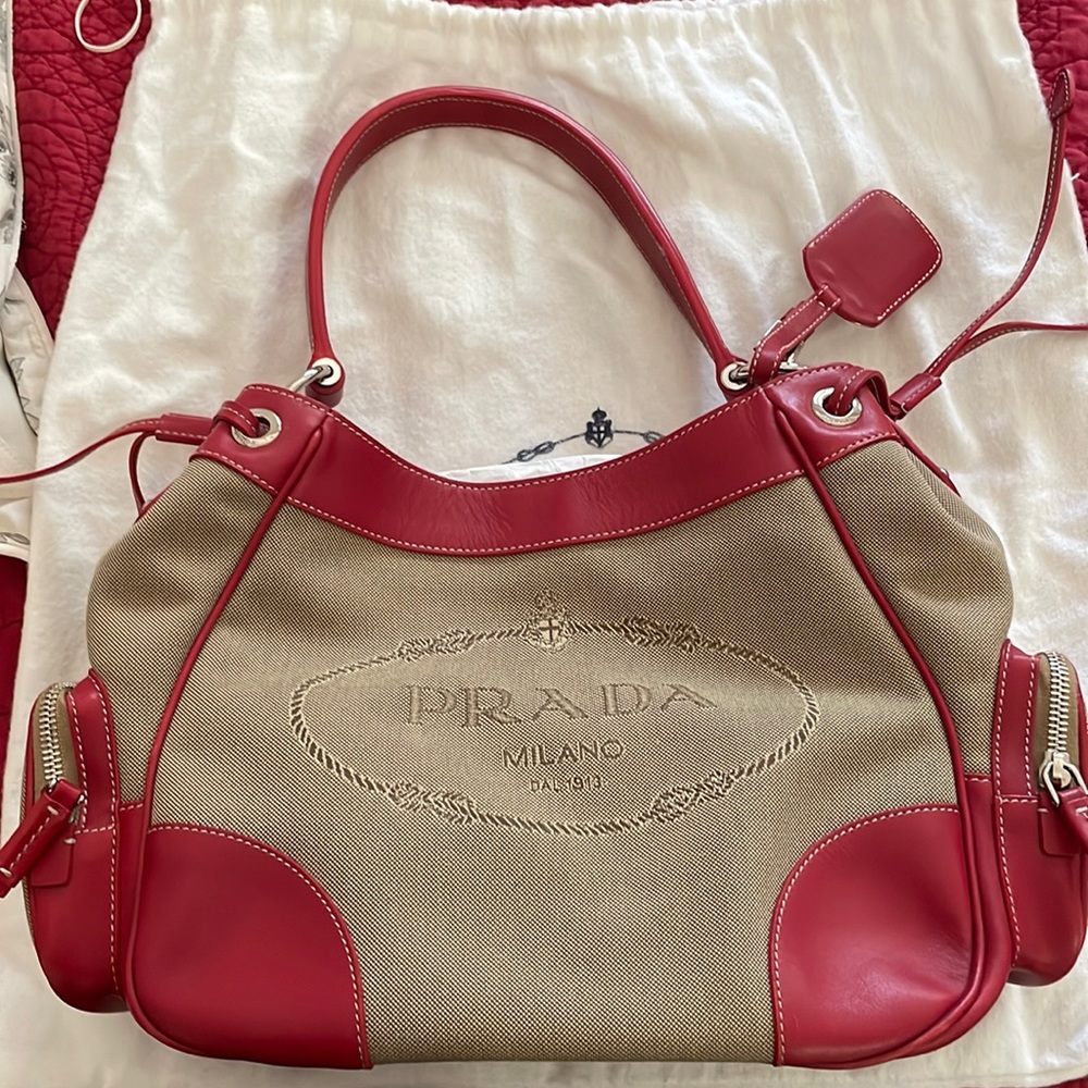 Vintage Prada shoulder bag
